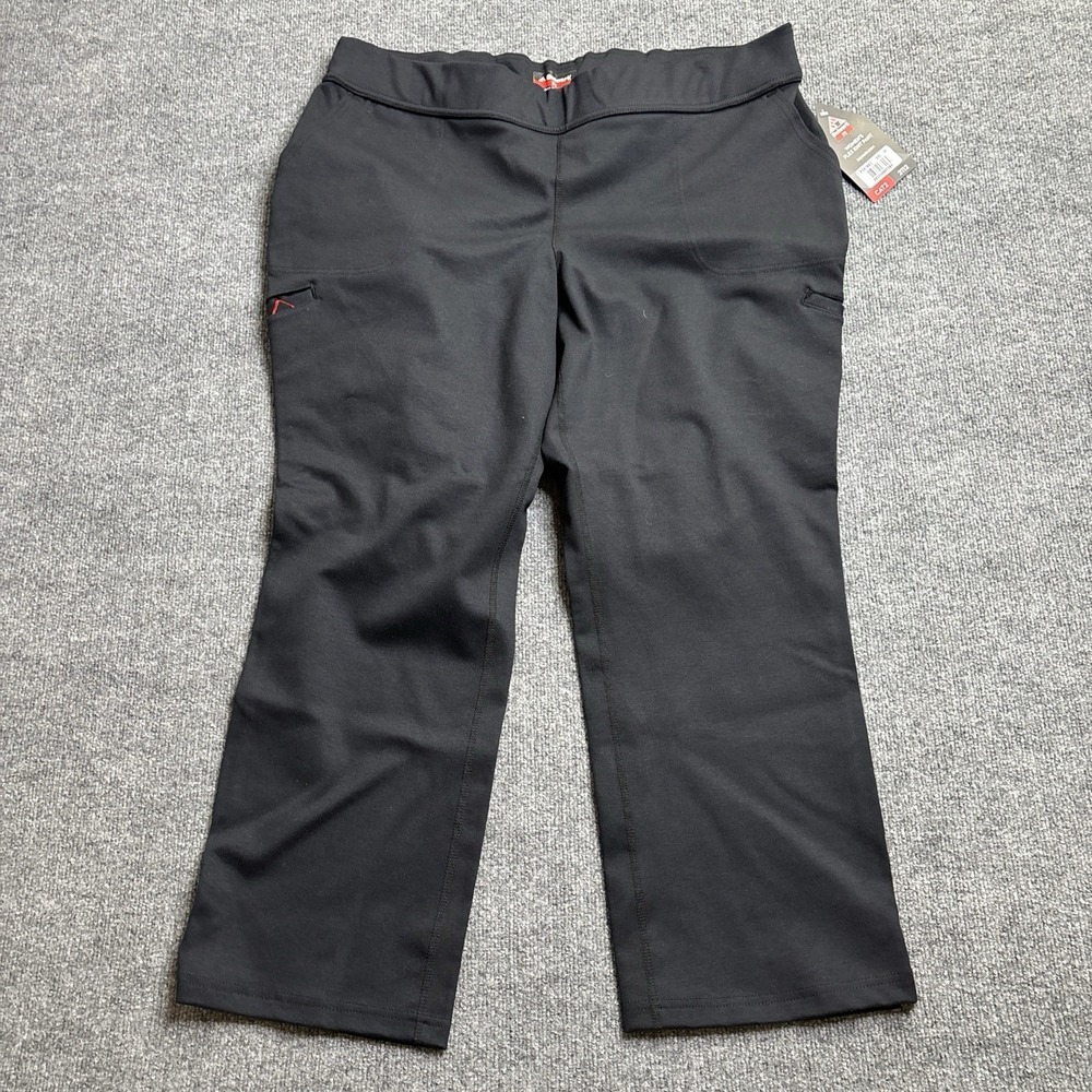 Bulwark Pants Women's XXL Black FR Flex Knit Flame Resistant Workwear Bootcut